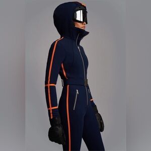 Cordova Corsa Waterproof Ski Suit Women’s Size M / Ink Tangerine BNWT